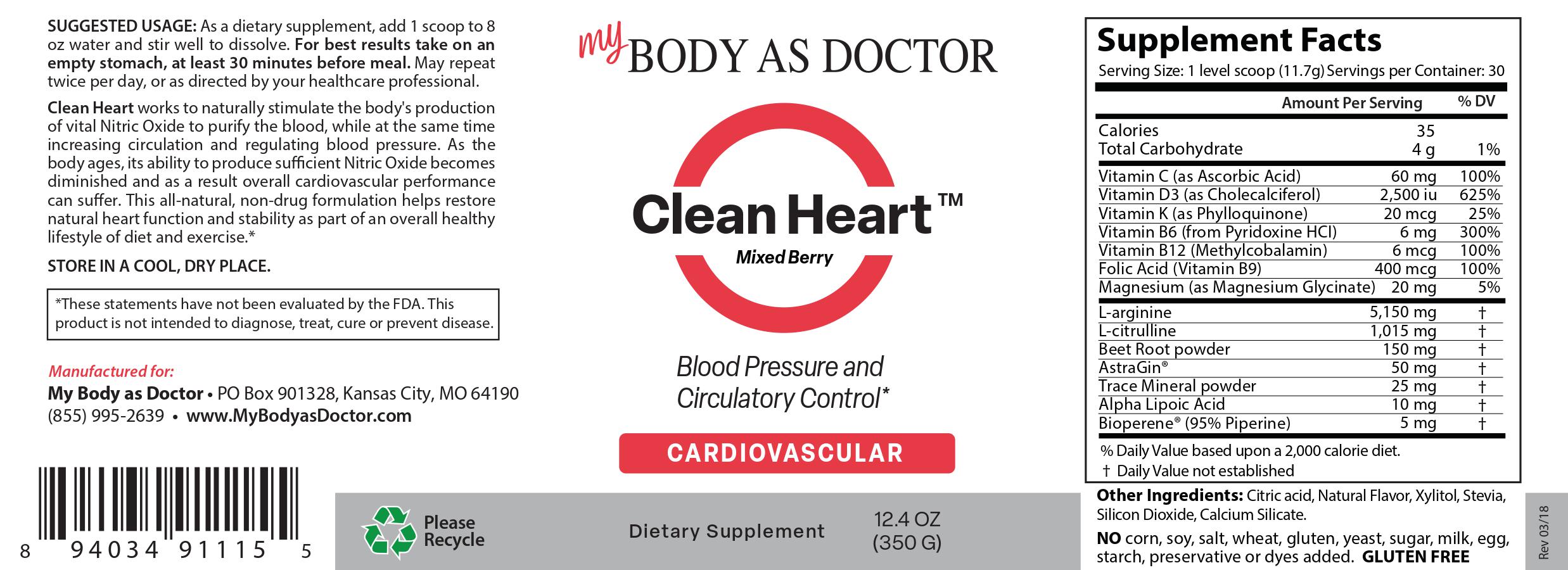 Clean Heart-K 