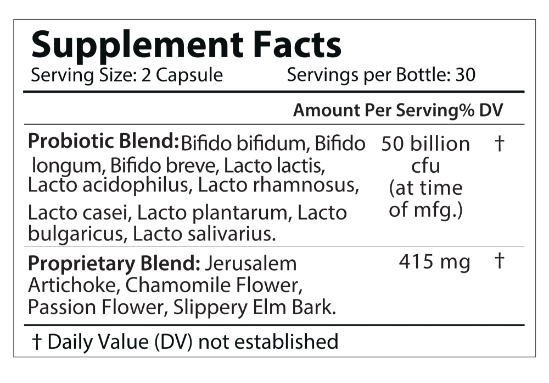Pro-Biotic Max with 25 Billion Live Bacteria Bottle