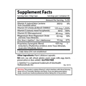 Ultra D3 advanced vitamin D Supplement Facts