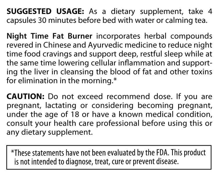 Night Time Fat Burner | Lose Weight While You Sleep