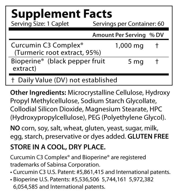 Super Curcumin C3 Bottle