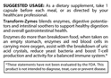 Digestive Enzymes Use